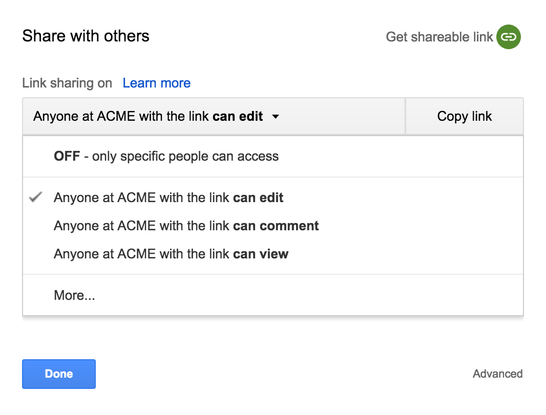 how to create a google drive url